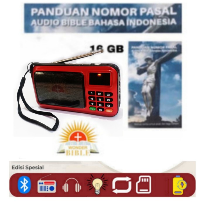 

Speaker Katolik Kristen Protestan Alkitab Lagu Rohani Audio Bible