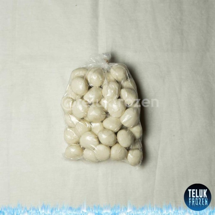 

READY STOK AON BAKSO IKAN LONCAT POLOS ISI 50 BUTIR PCS PREMIUM FISH BALL BASO HALAL ENAK GURIH