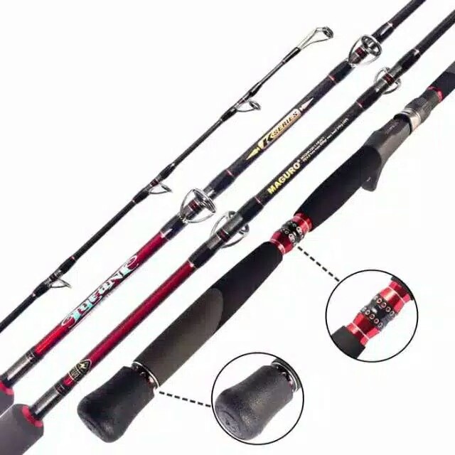 Joran Maguro TYRANT K-Series PE 4-8 Jigging rod Overhead