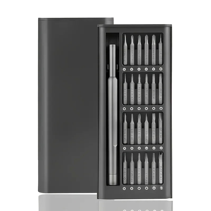 24pcs Multifunction Household Screwdriver Set For Computer Phone Dismantle Maintenance Precision Too