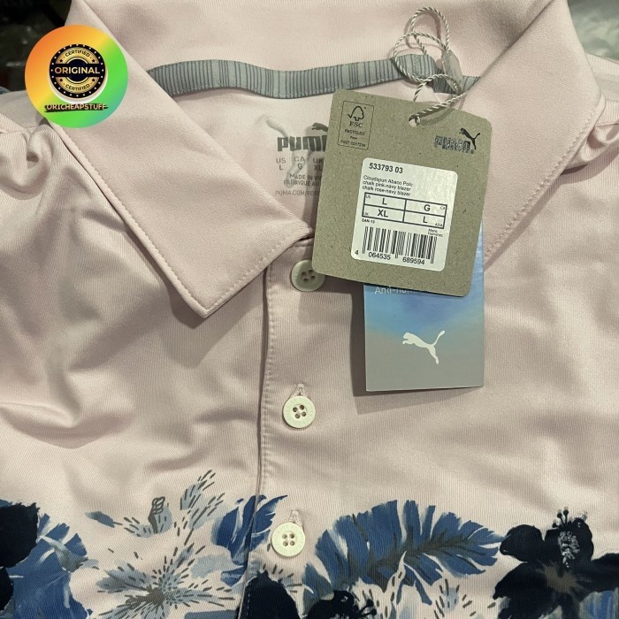 Polo Shirt Puma Golf Cloudspun Abaco Best Seller Original