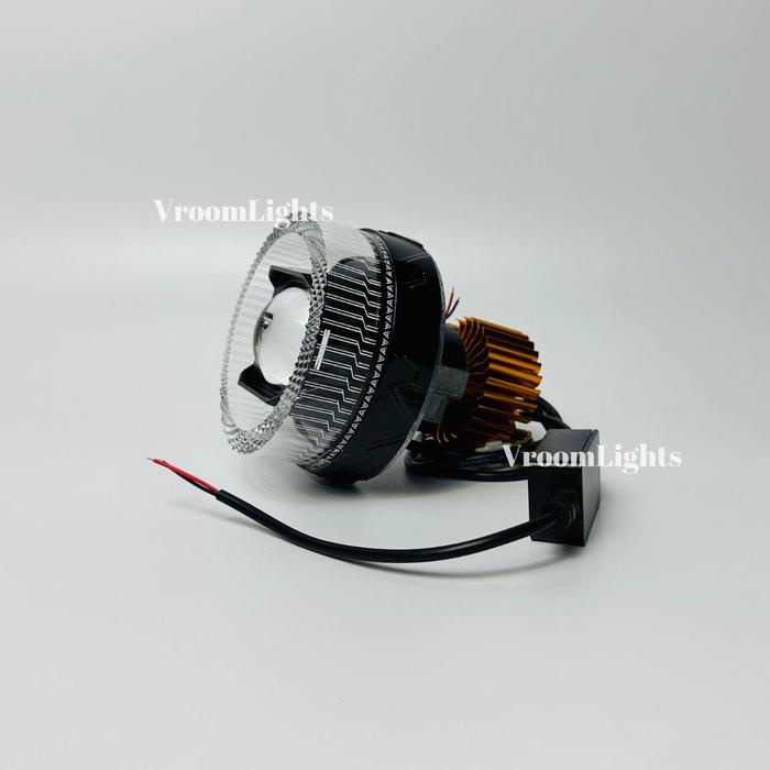 Promo Terbatas Ibright Tipe Ze2Xb Projie Biled 3.5 Inch Shroud Akrilik Rgb App & Non Rgb Model Bulat
