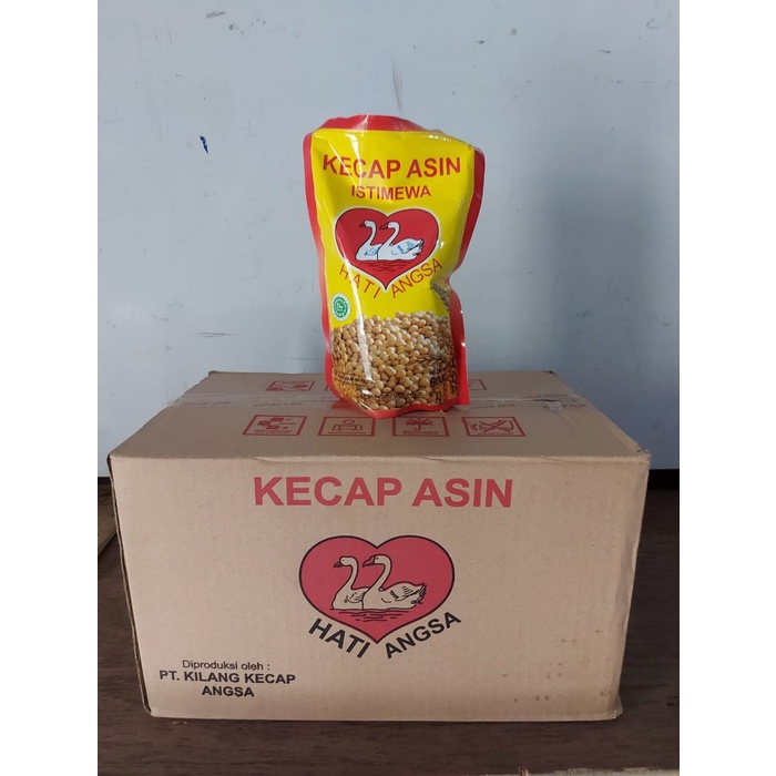 

Kecap Asin Angsa Refill 600 Ml - Sedus Isi 12 Pouch Terbaru