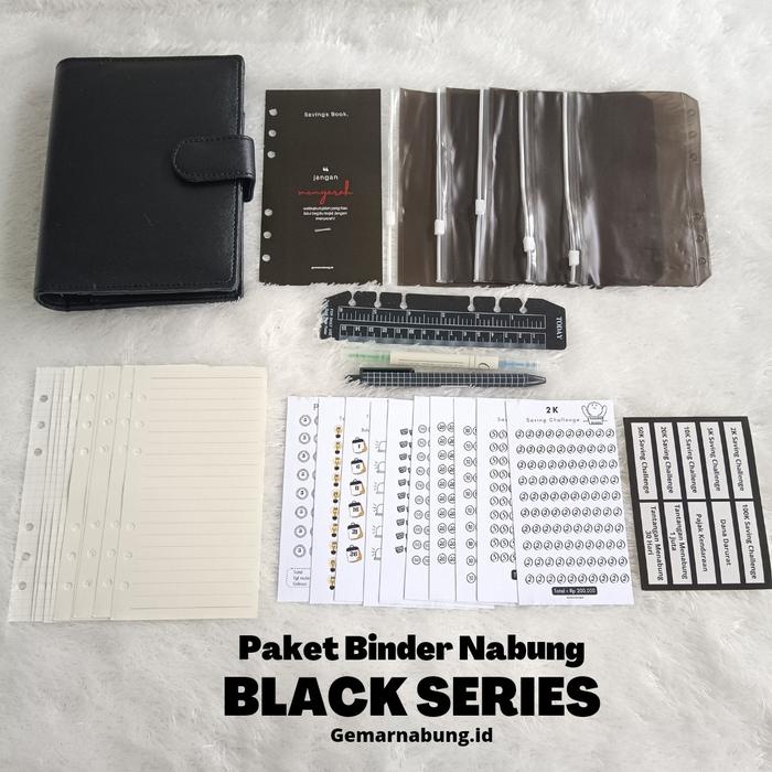 

Paket Binder Nabung Keuangan Black Series