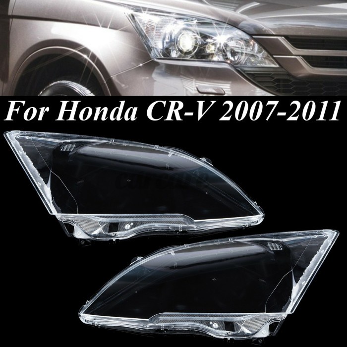 kaca mica mika lampu depam headlamp honda crv gen3 07 11