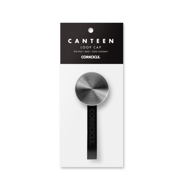 CORKCICLE Canteen Loop Cap Black - 9oz, 16oz, 25oz TERLARIS/TERMURAH/TERPOPULER