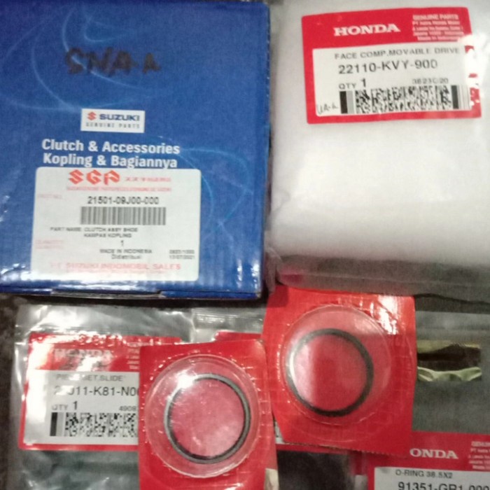 Satu Set Cvt Beat Karbu Ori