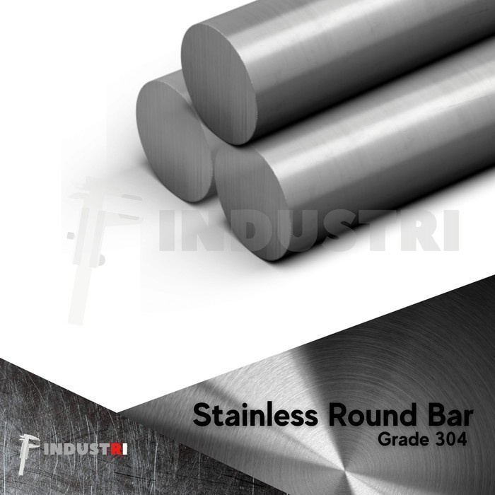 AS SUS 304 diameter 95.25mm ( 3 3/4 inch) AS besi stainless per 1 cm