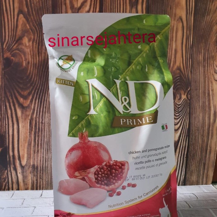 Farmina N&D Cat Kitten Chicken & Pomegranate 1,5kg / Makanan Kucing