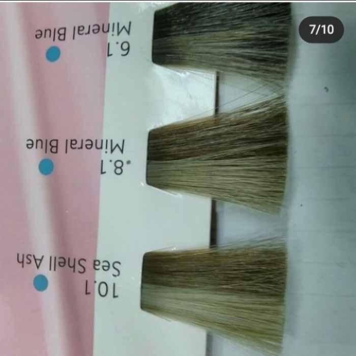 Ready Cat Rambut Loreal Maji Fashion Majirel 6.1 Dark Ash Blonde Pewarna