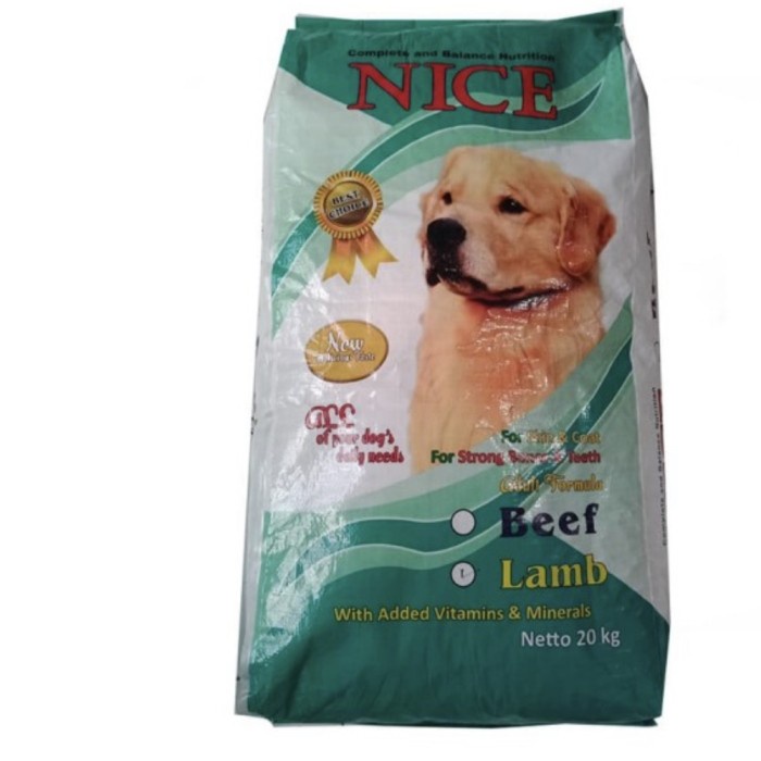 Nice dog food lamb 20 kg