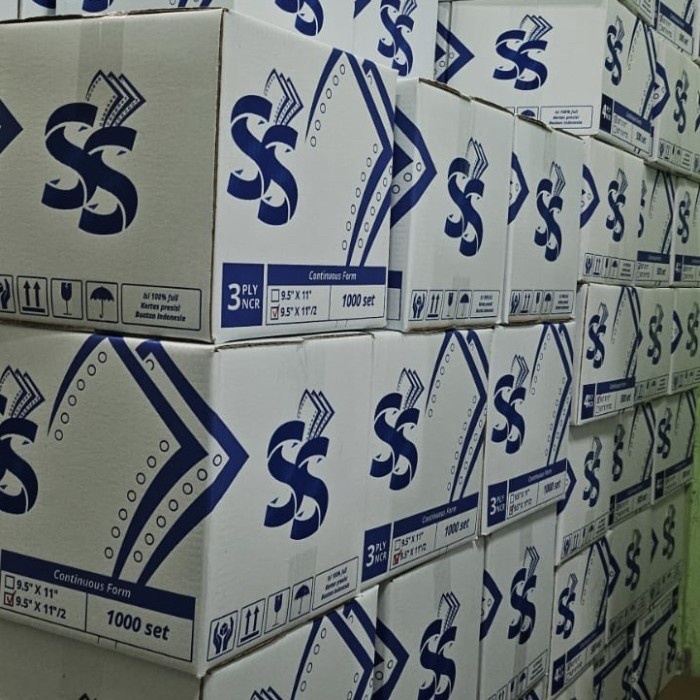 

Barang Terlaris Continuous Form 5Ply Ss K5 Isi Full / Kertas Komputer Murah Isi Full Packing Aman