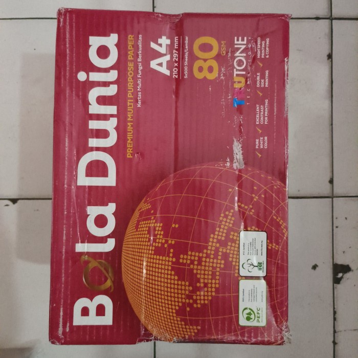 

Produk Viral Kertas Hvs Sidu 80 A4 (Per Box) Packing Aman