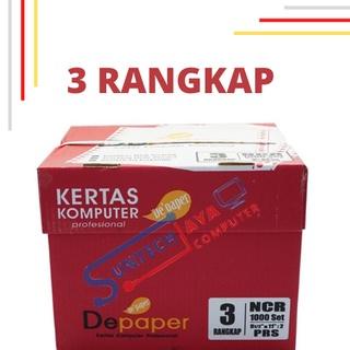 

Terbaru!! Kertas Continuous Form Depaper 3 Ply Prs Ncr Packing Aman