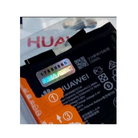 Huawe Hb356687Ecw Original 100% Genuine Batu Batre Battery Baterai Mate 10 Lite P30 Lite P30