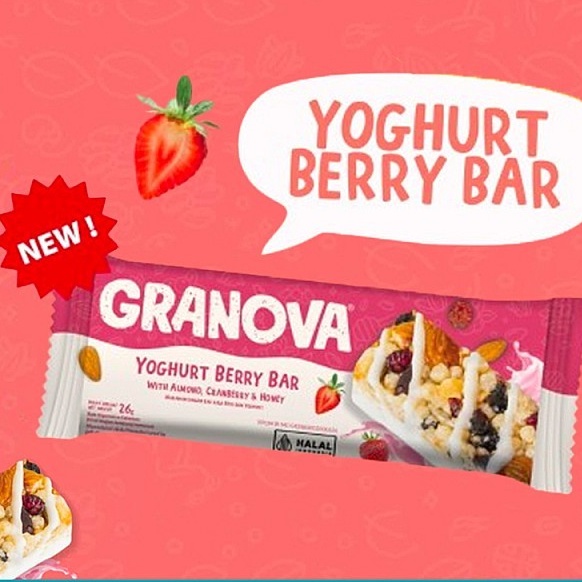 

Granova - Snackbar Yoghurt Berry 26gr - (1 Pcs)
