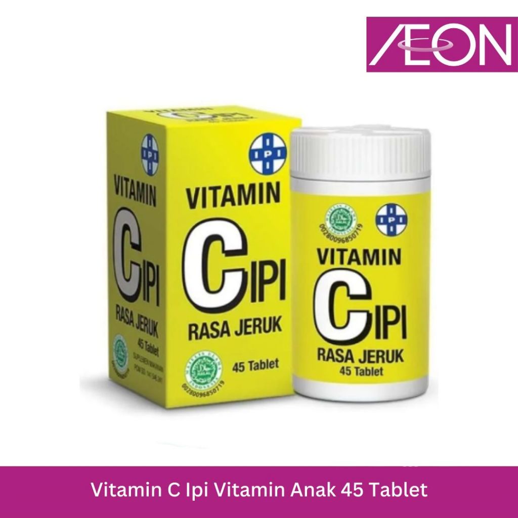 Vitamin C Ipi Vitamin Anak 45 Tablet