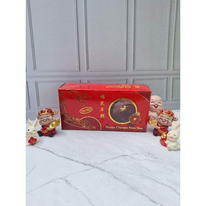 

Hoki Dodol Imlek Kue Keranjang 500gr (1box isi 2pcs)