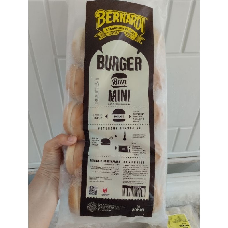 

Bernardi Roti Burger Mini isi 20