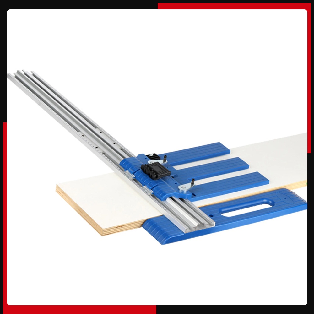 Circular Saw Guide Woodworking Cutting Guide Rail Aluminum Alloy Engineer Plastic Multifunctional Ci