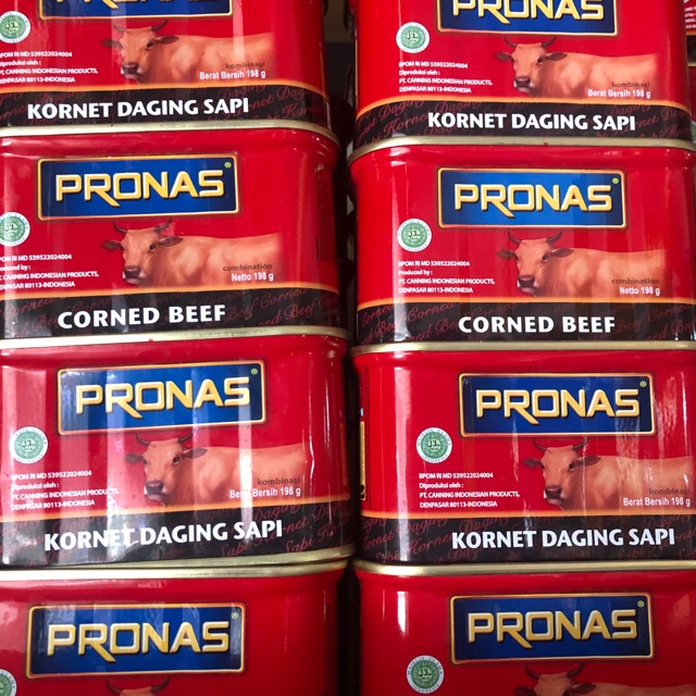 

Pronas Daging Sapi Kaleng 198gr