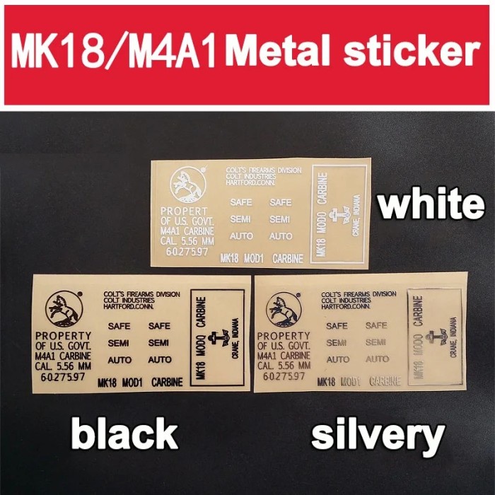 2018 new Gel ball bomb guns 2PCS for jinming M4A1/ haowei MK18