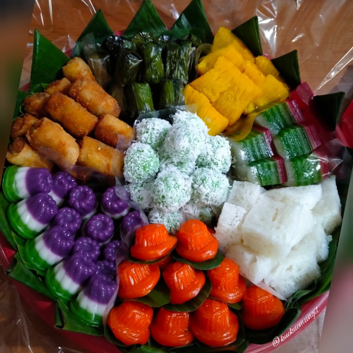 TERBARU Kue tampah custom / kue nampan pilih kue / tampah kue / kue basah