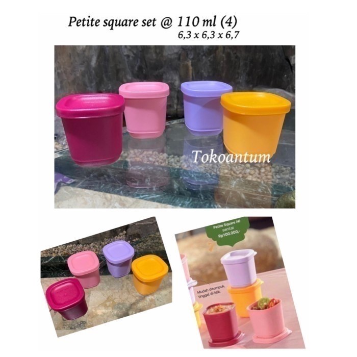 Tupperware Petite Square