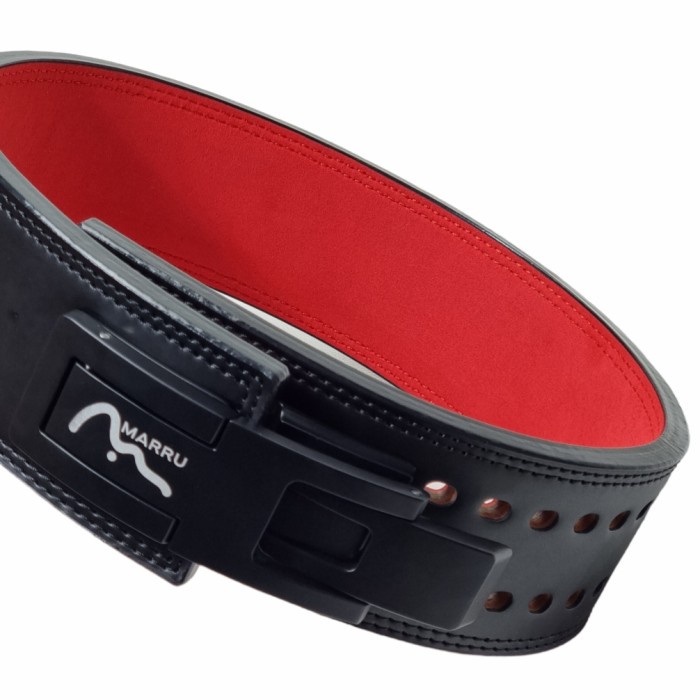 Marru Weight Lifting Belt Sabuk Gym Lever Belt for SBD - 13mm