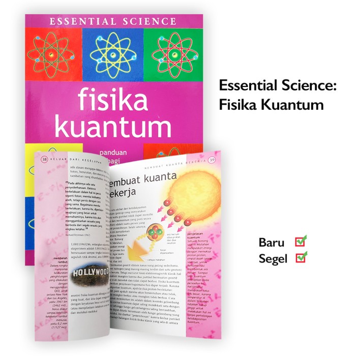 

TERBARU! Buku Fisika Kuantum Essential Science Panduan Subatomik John Gribbin