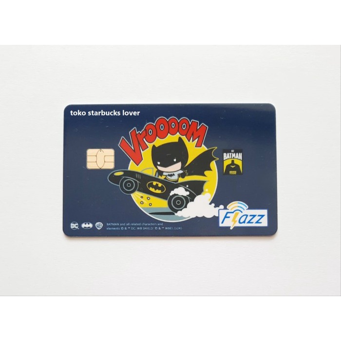 SALE  FLAZZ BCA GEN2 SALDO 0 BATMAN CHIBI CAR READYY