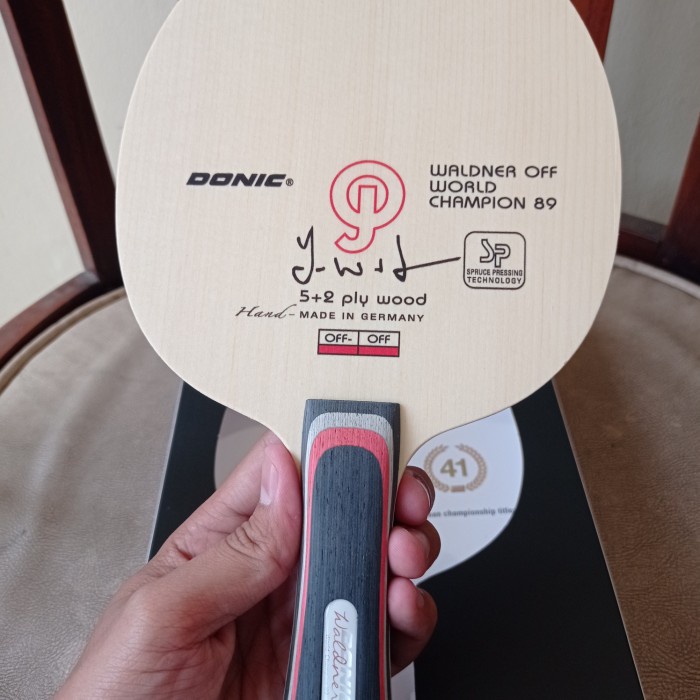 KAYU TENIS MEJA DONIC WALDNER WORLD CHAMPION 89 ORIGINAL