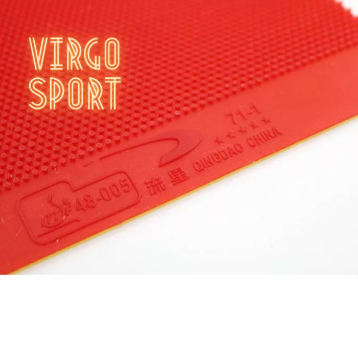 METEOR 71-1 bintik serang semi karet rubber bat bet pingpong