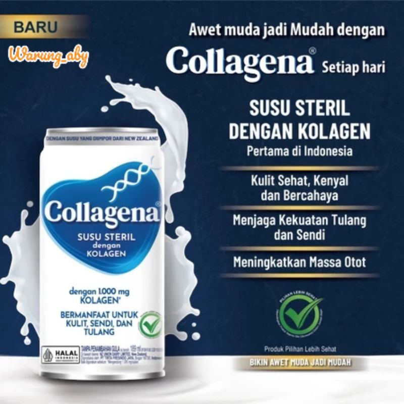 

Paket Isi 4 Pcs Collagena Susu Steril Kolagen + Bubble Wrap Susu Kolagen 1000mg
