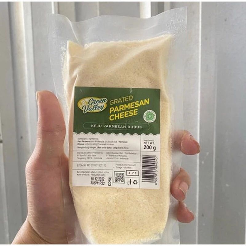 

Parmesan Cheese Green Valley 1Kg Keju Bubuk Import Kualitas Terbaik Harga Promo
