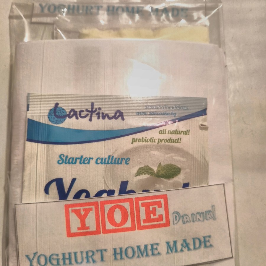 

Starter Yogurt Lactobacillus bulgaricus Untuk memulai bisnis minuman/praktikum lab sekolah
