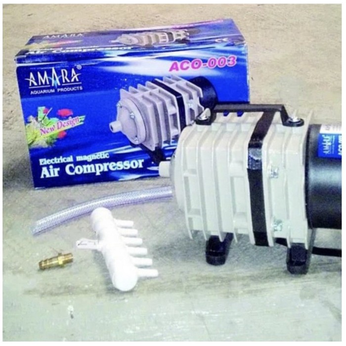 AMARA ACO 003 - Air Compressor Aerator Aerasi Kolam Aquarium