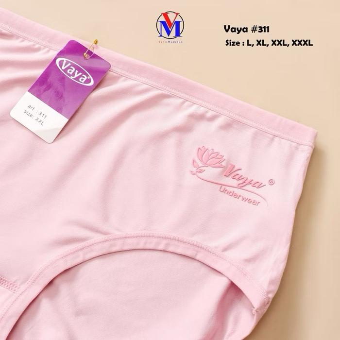 ready stok 6pcs_celana dalam vaya 311 wanita dewasa cd wanita super soft original