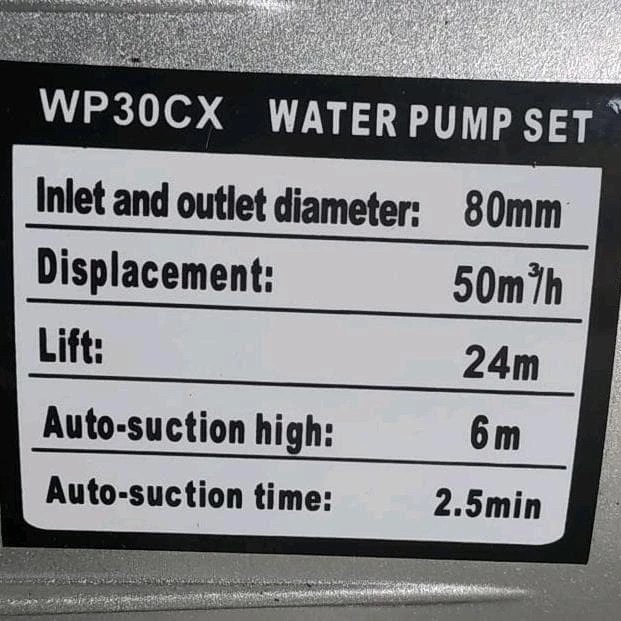 Pompa Alkon Pompa Sedot Air Sawah 3" Mesin Waterpump General CX200