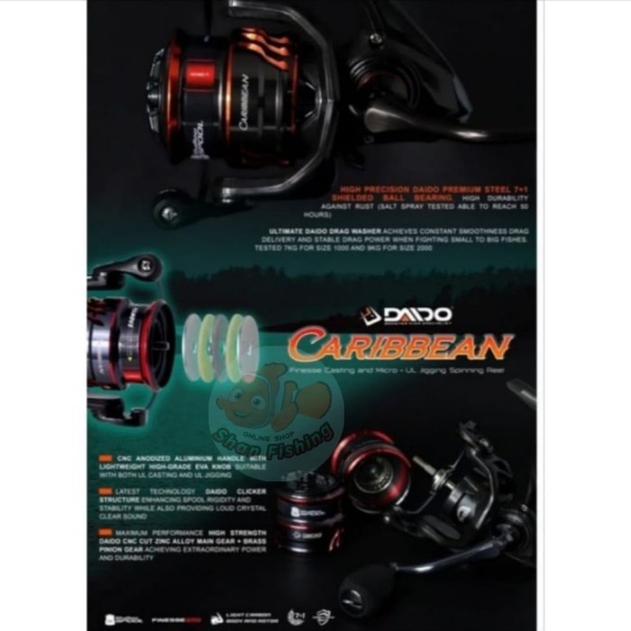 REEL DAIDO CARIBBEAN UL DOUBLE SPOOL