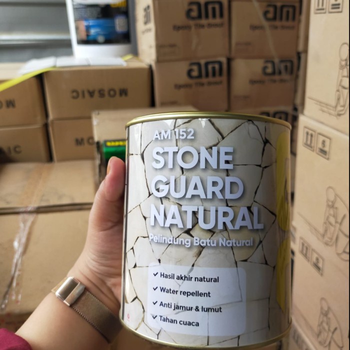 JJyoi- Cat pelapis batu alam vernis AM 152 AM152 stone coating natural (doff)