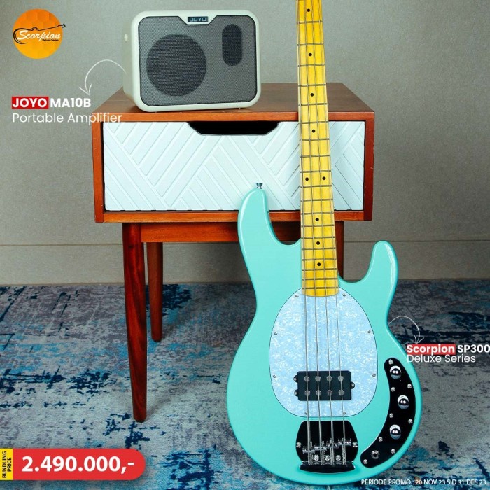 BASS ELEKTRIK SCORPION SP300 VARIAN WARNA