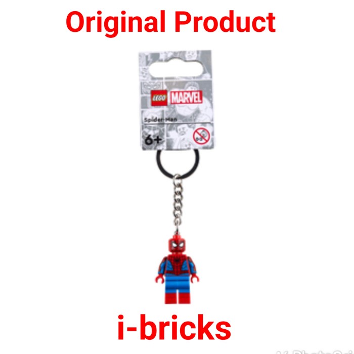 Product Laris Lego Keychain 853950 Spiderman