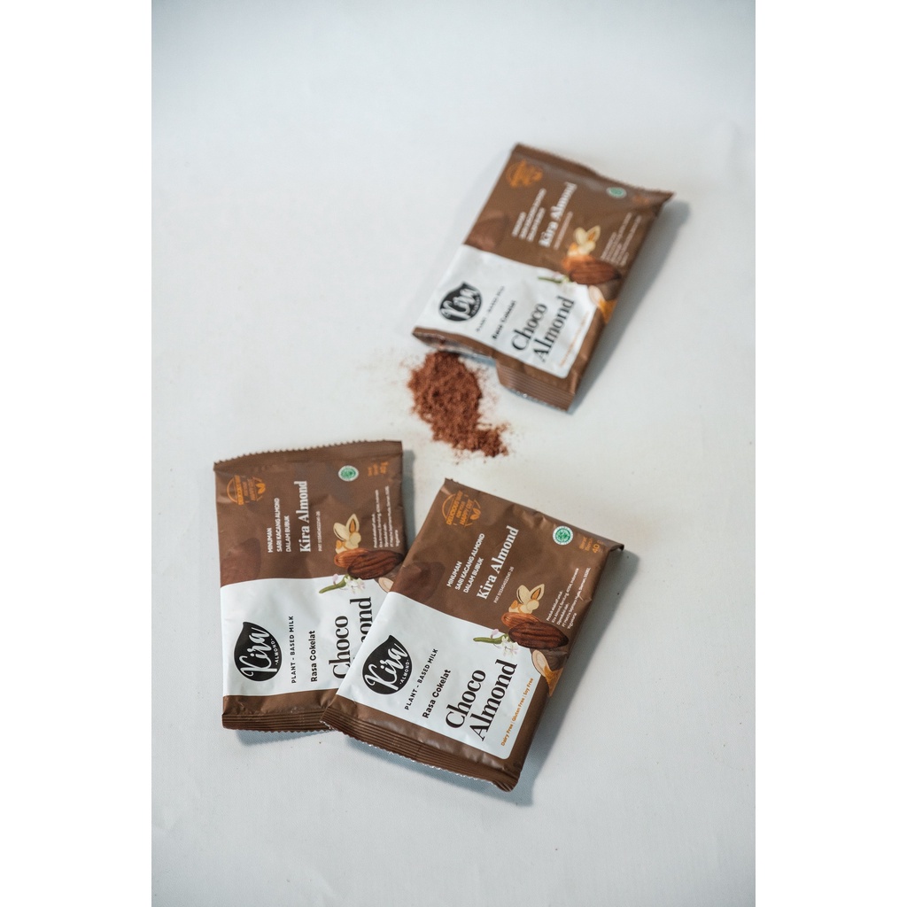 

Kira Almond - Choco Almond Powder Sachet / Susu Almond Bubuk Coklat