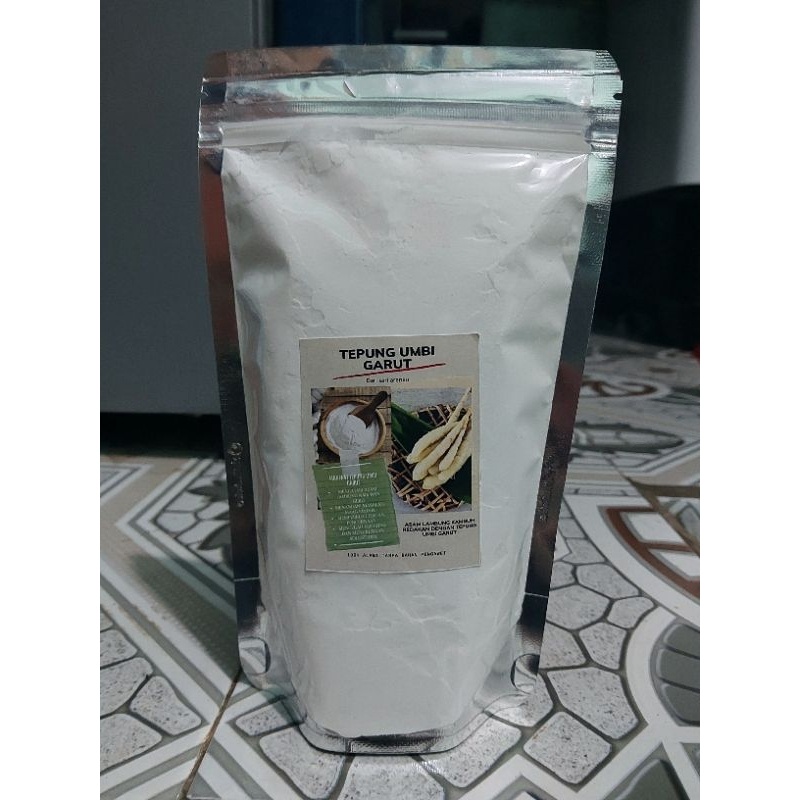 

Tepung pati umbi Garut 500gram