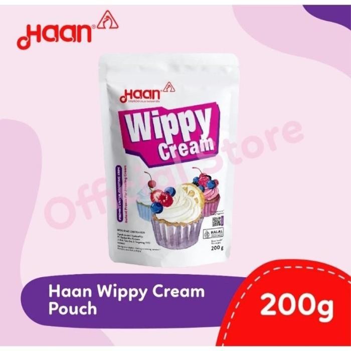 

Haan Wippy Cream Ukuran 200 Gram
