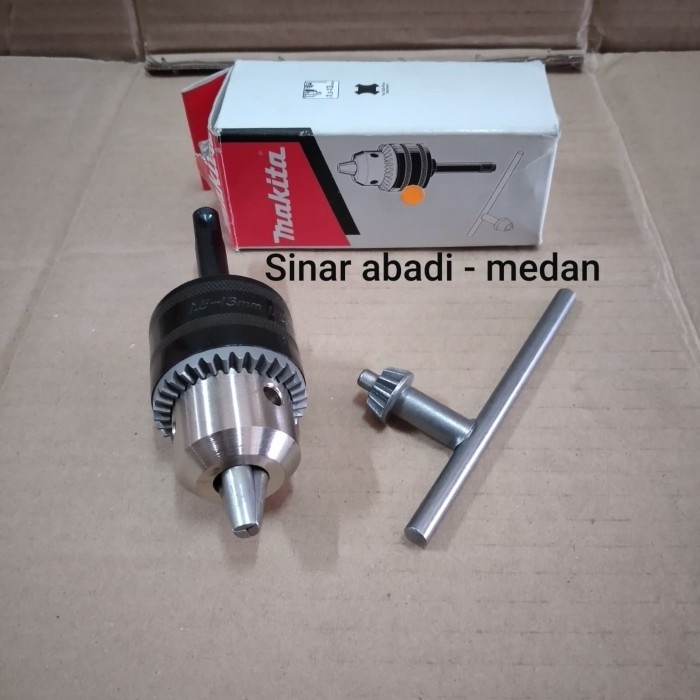 KEPALA BOR CHUCK BOR DRILL CHUCK SDS CONVERTER ADAPTOR MAKITA 13mm