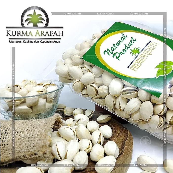 

SALE !!! KACANG PISTACHIO 1 KG FUSTUK CAMILAN SEHAT IMPORT KACANG ARAB HIJAU KERING FOOD SNACKS