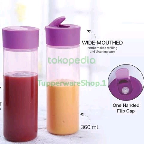 TUPPERWARE ORIGINAL Squez it / botol lentur saos / kecap / minyak