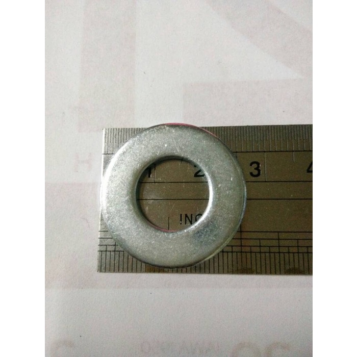 RING PLAT PUTIH 14 mm ( BAUT 17 )